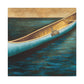 Canoes on the River - Canvas