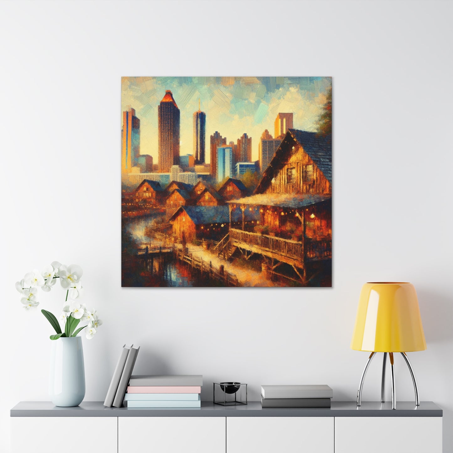 Southern Splendor Unveiled - Canvas