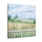 "Barnyard Fence Baroque" - Canvas