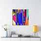 Vivid Cubic Horizon. - Canvas