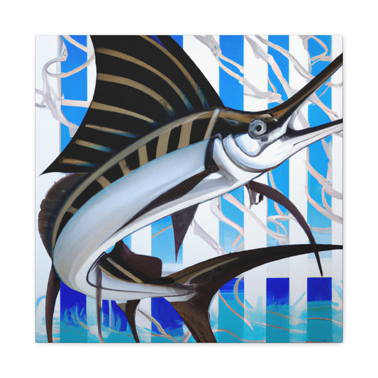 Swordfish of the Jazz Age - Canvas