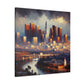 Golden Horizon Over Angeles - Canvas