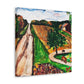 "Rural Roadscape Painting" - Canvas