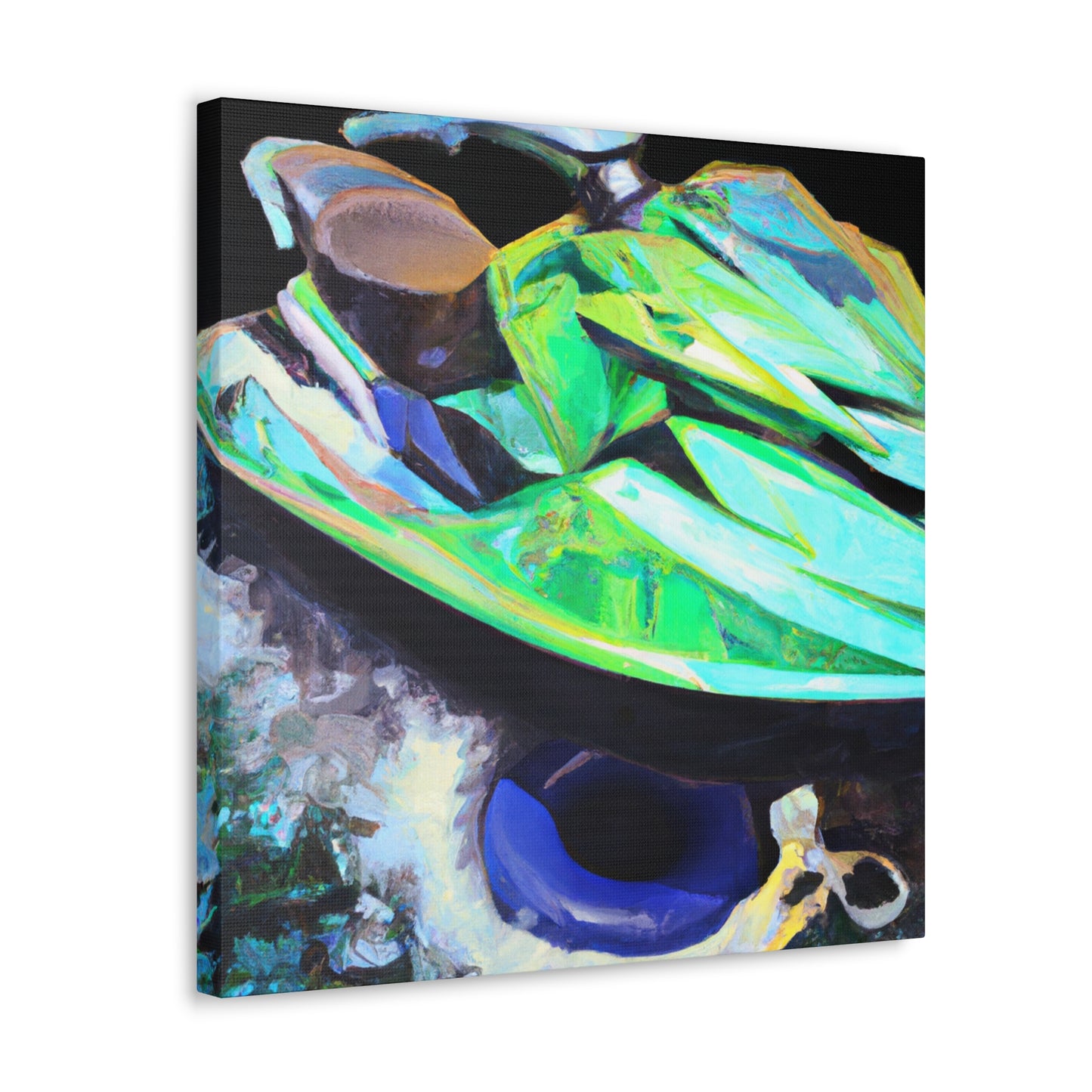 Jet Skiing Sunshine Joy - Canvas