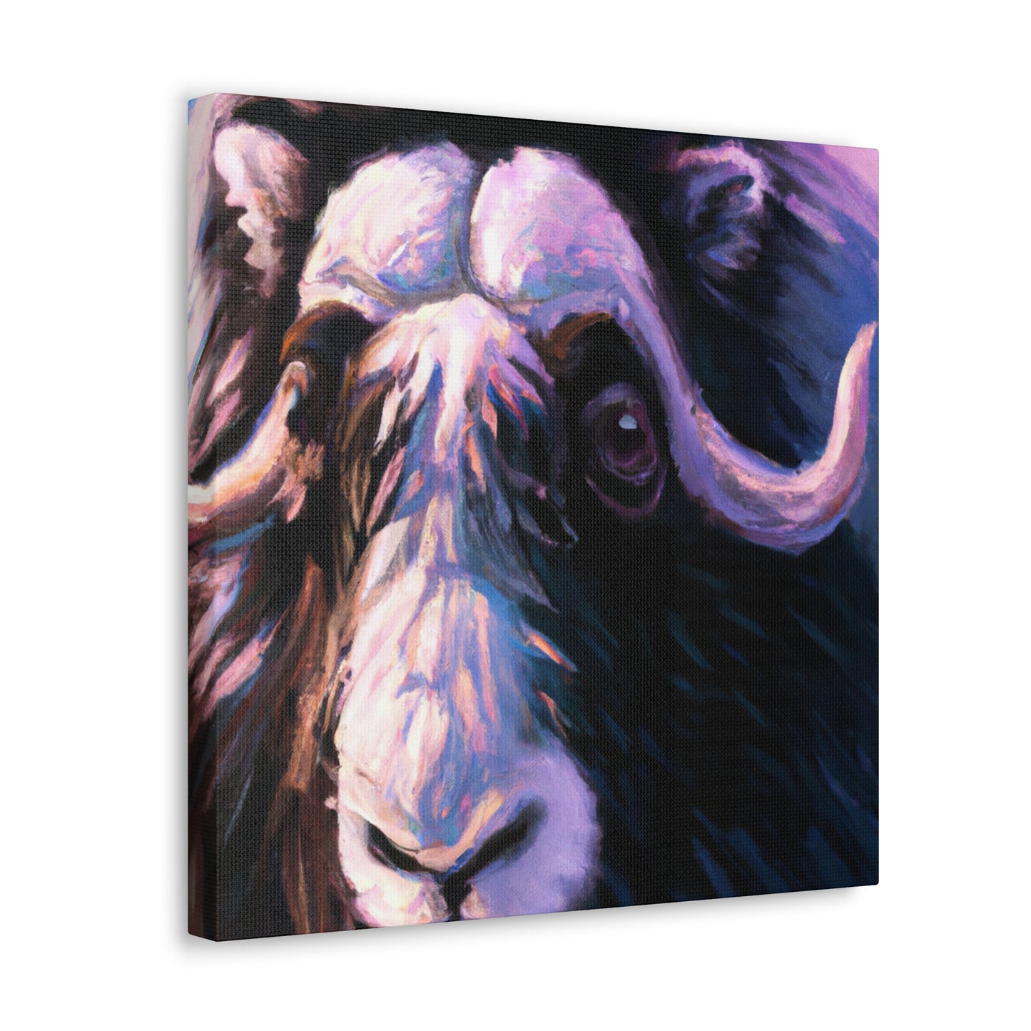 Musk Ox in Monochrome - Canvas