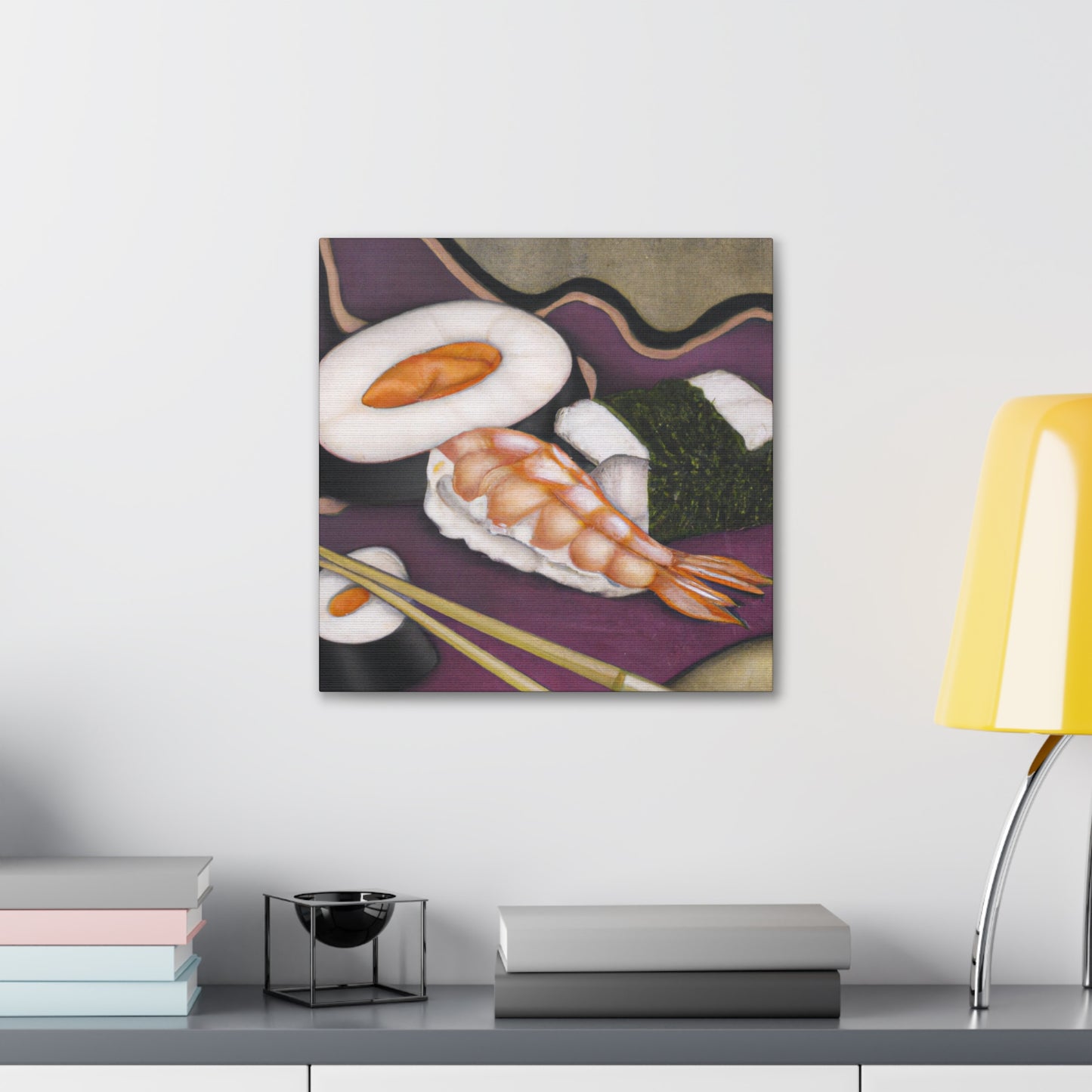 "Sushi of Art Nouveau" - Canvas