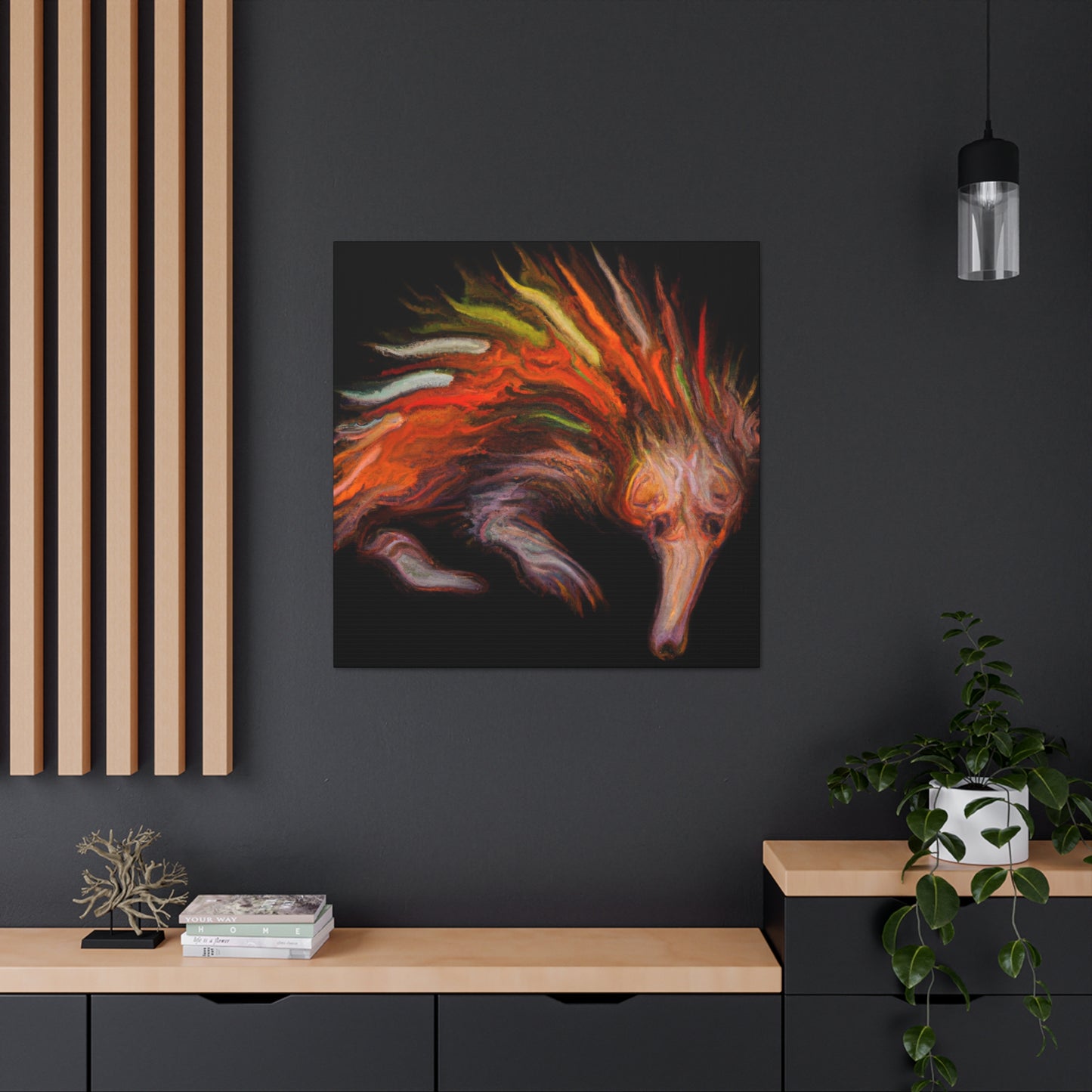 "Echidna's Garden Spell" - Canvas