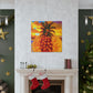 "Pineapple Paradise Scene" - Canvas