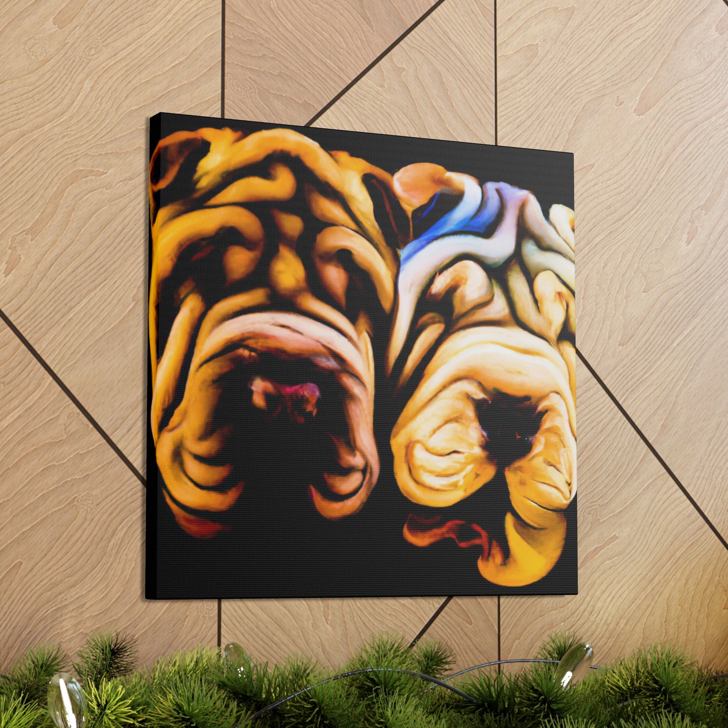 Shar Pei Serenade - Canvas