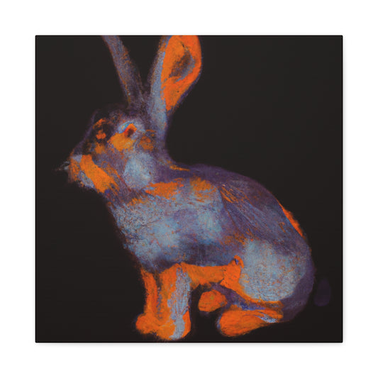 "Rabbit in the Garden" - Canvas