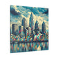 "Gritty Urbanscape Revival" - Canvas