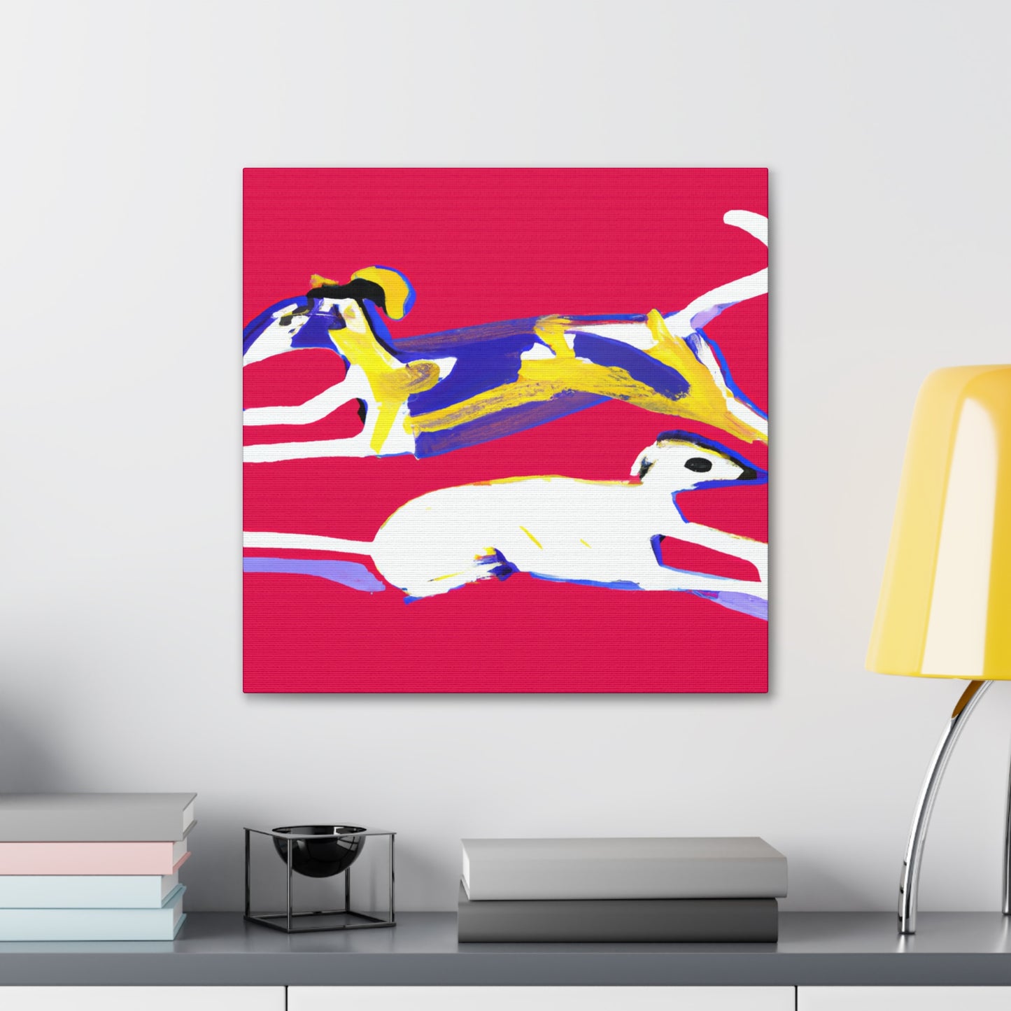 "Greyhound's Eternal Spirit" - Canvas