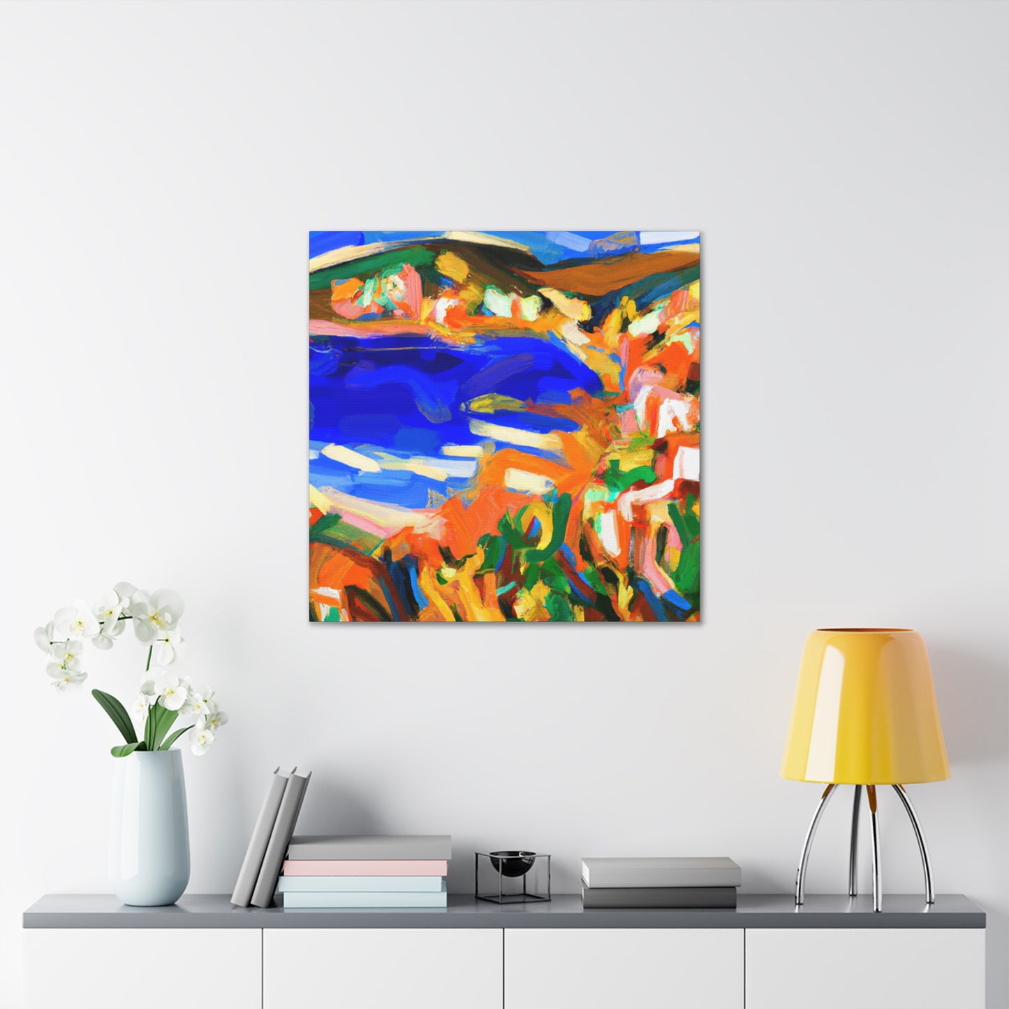 "Bay at Sunrise Impression" - Canvas