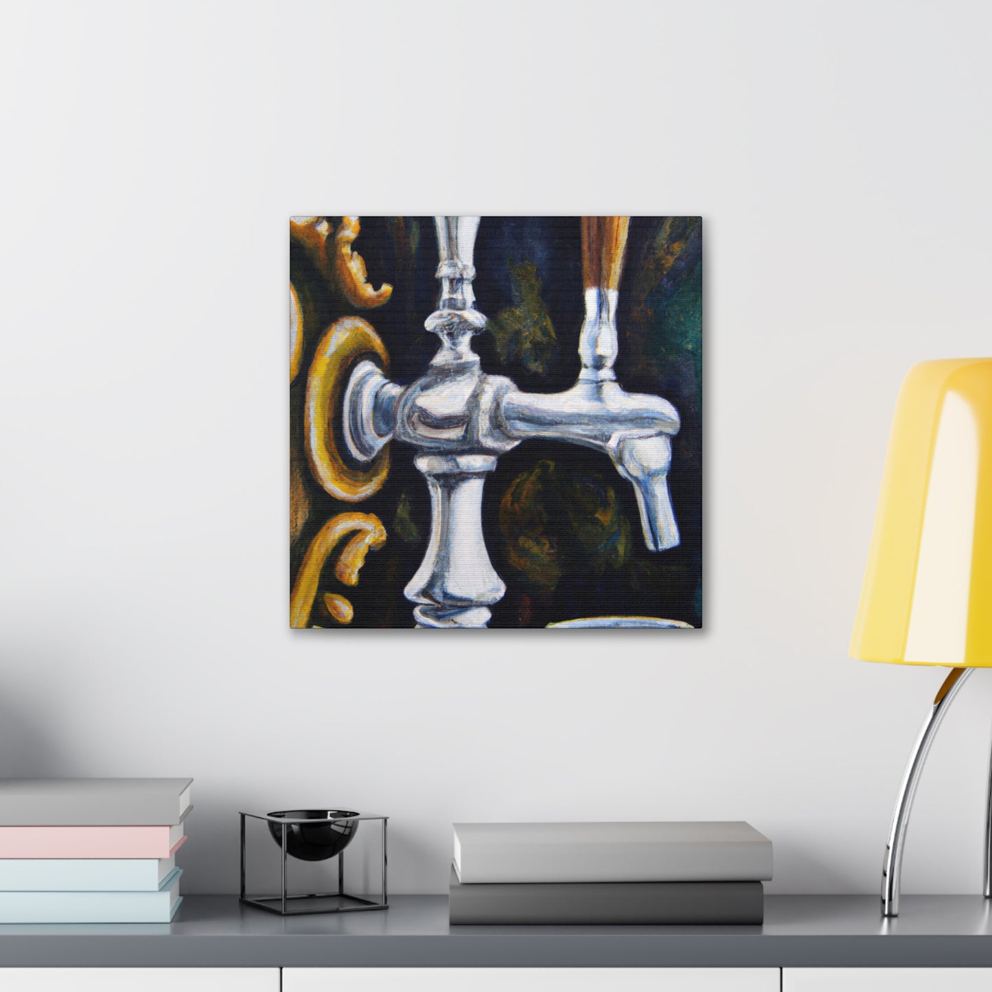 "Barroom Jollity Scene" - Canvas