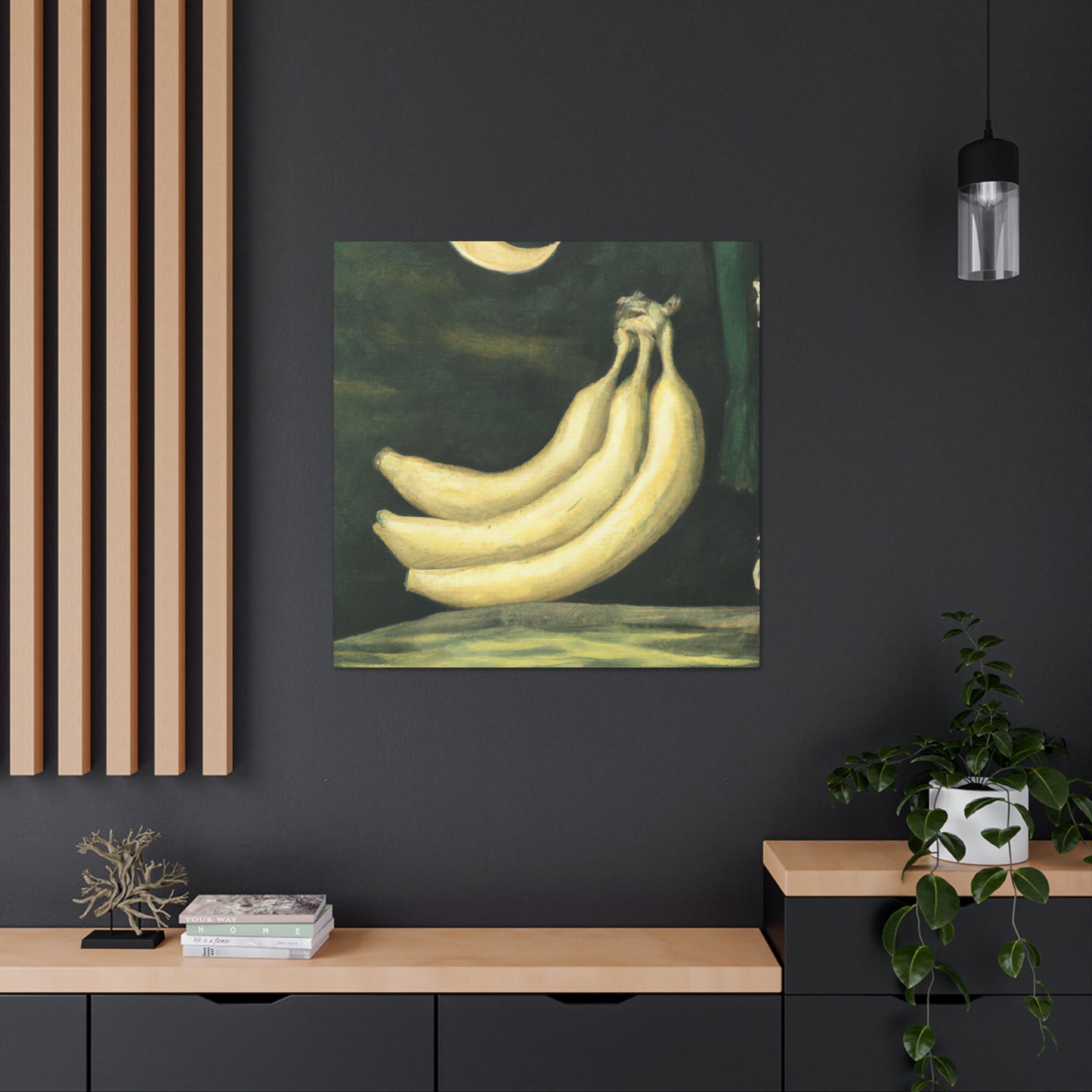 Bananas in a Bowl - Canvas