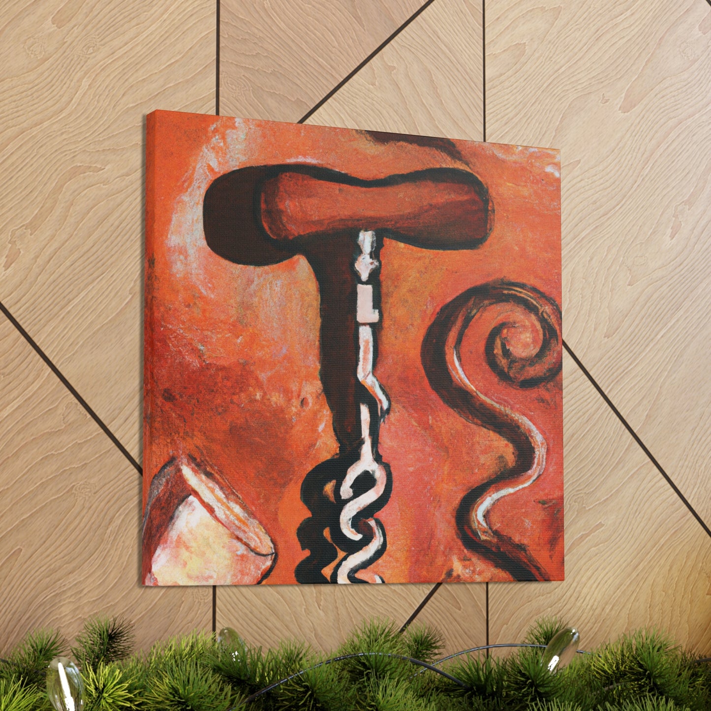 "Corkscrew Whimsicality" - Canvas