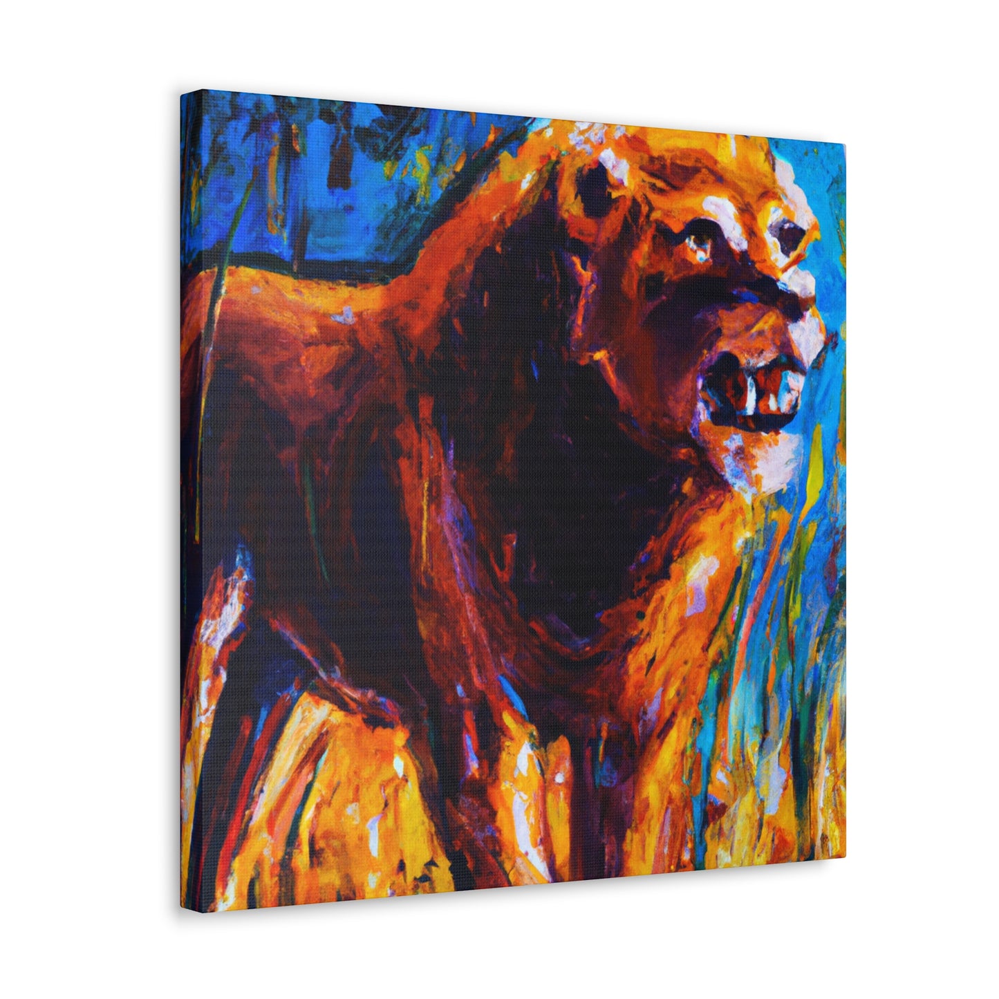 "Lion of Expressionism" - Canvas