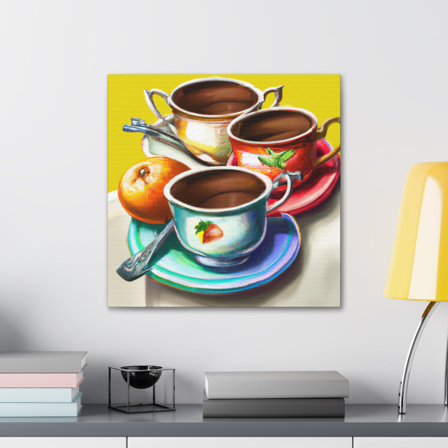 Tea Hour Reflection - Canvas