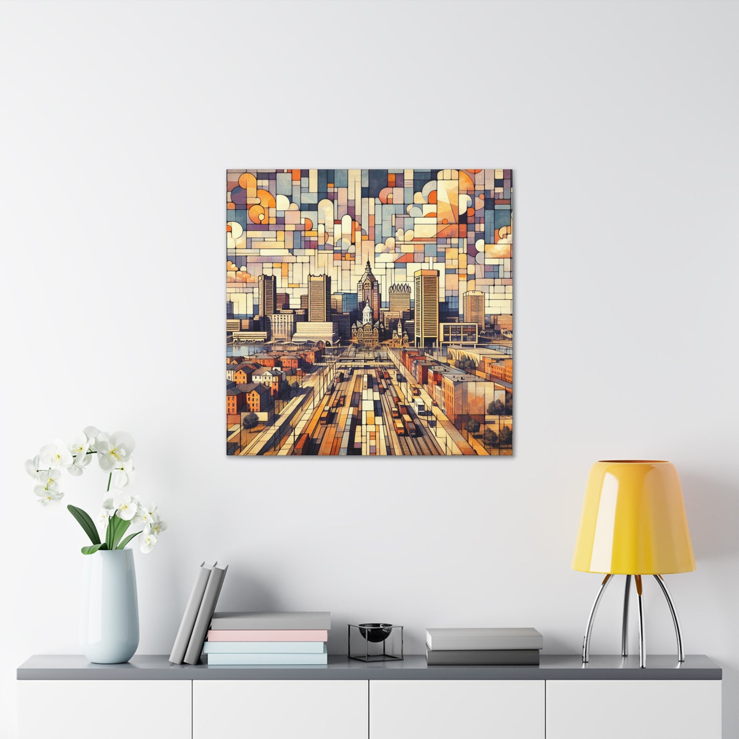 "Harbor's Renaissance Splendor" - Canvas