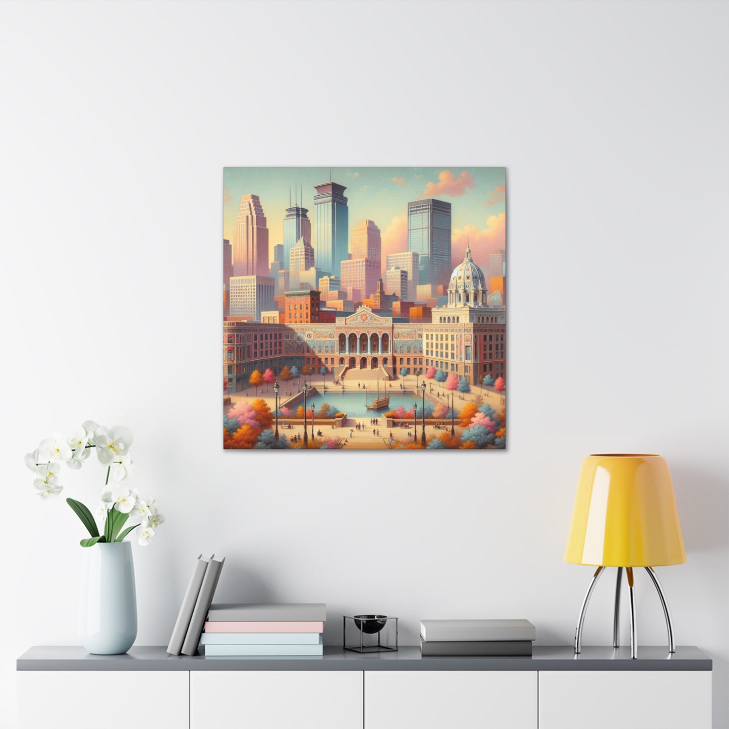 "Enchanting Minneapolis Splendor" - Canvas