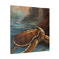 Turtle of the Sea - Canvas