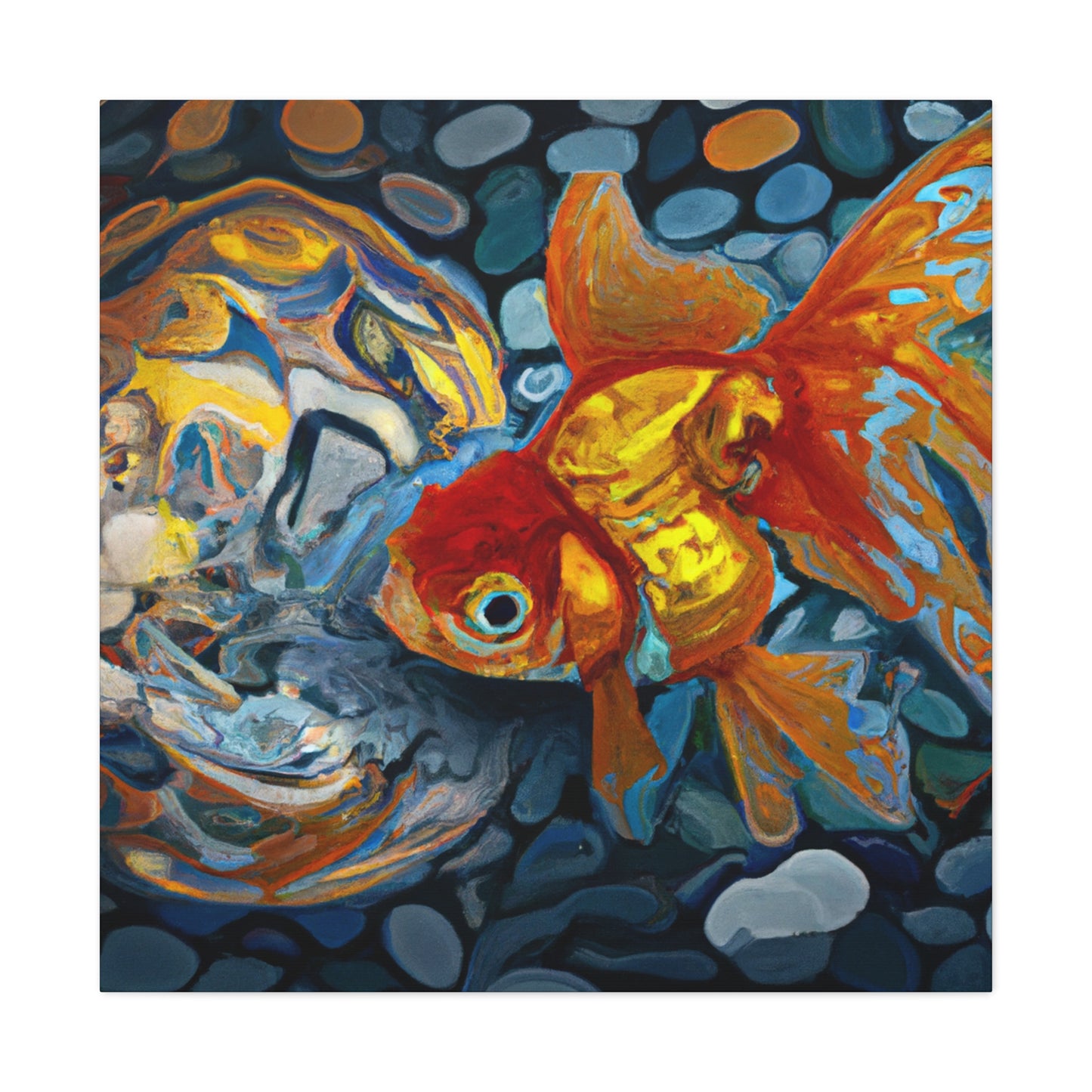 Goldfish in Dreamscape - Canvas