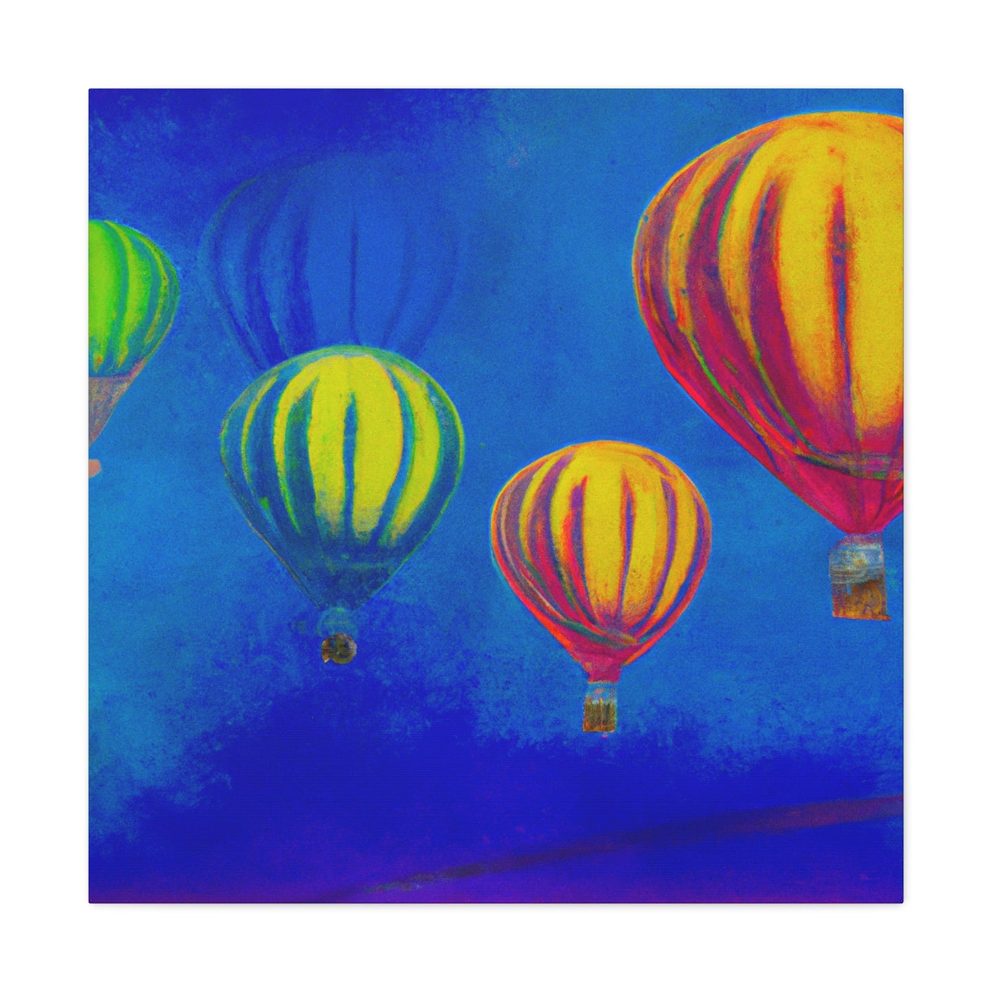 "Hot Air Escapade" - Canvas