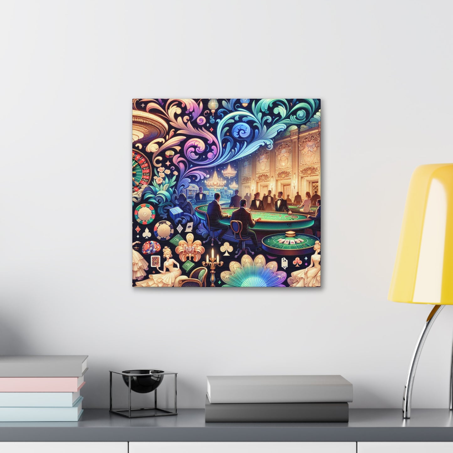 Gilded Pleasure Palace - Canvas