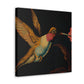 "Ruby-throated Hummingbird" - Canvas