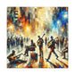 Dynamic Urban Rhythm - Canvas