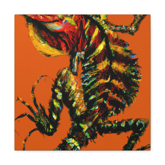 "Frilled Lizard Reflection" - Canvas