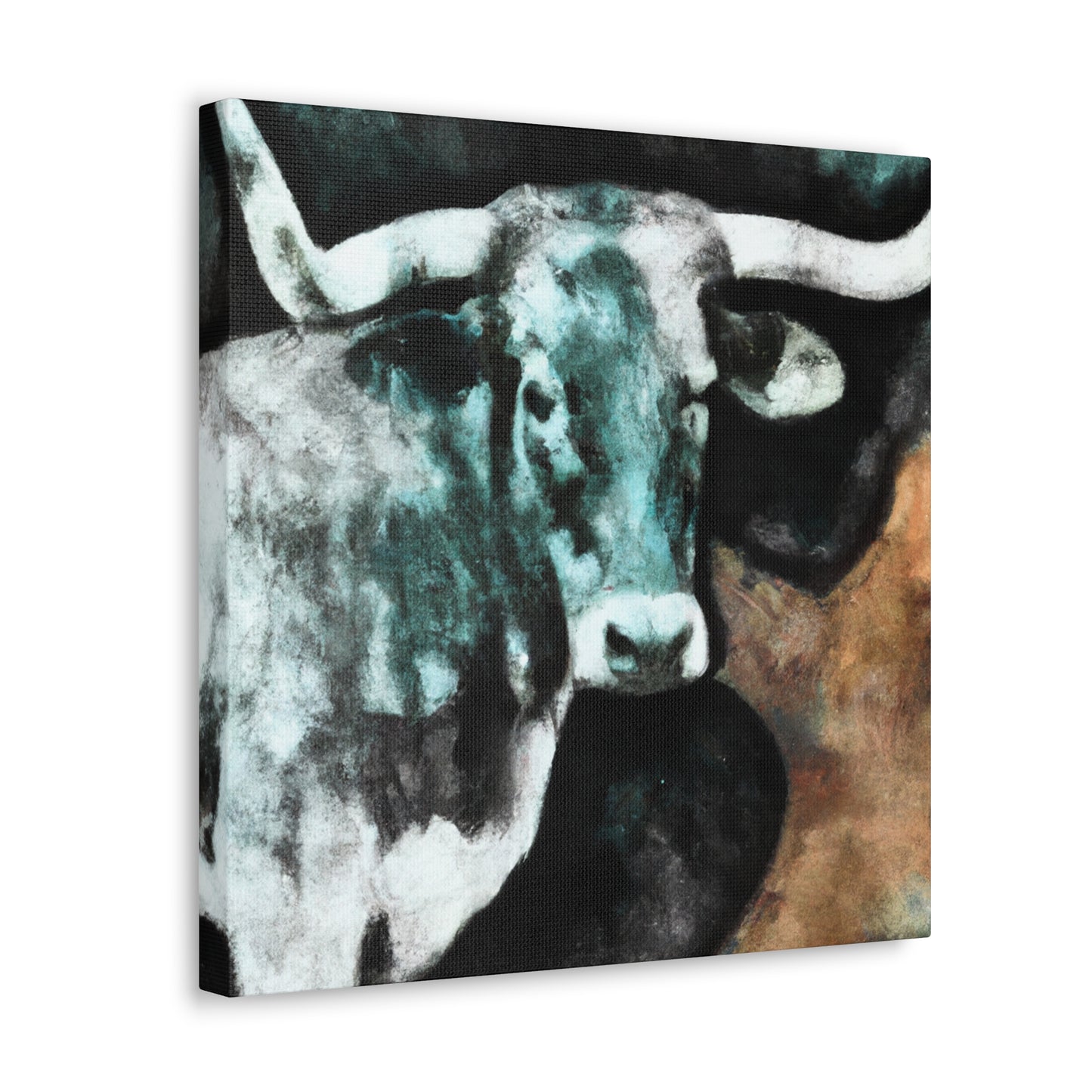 Texas Longhorn Majesty - Canvas