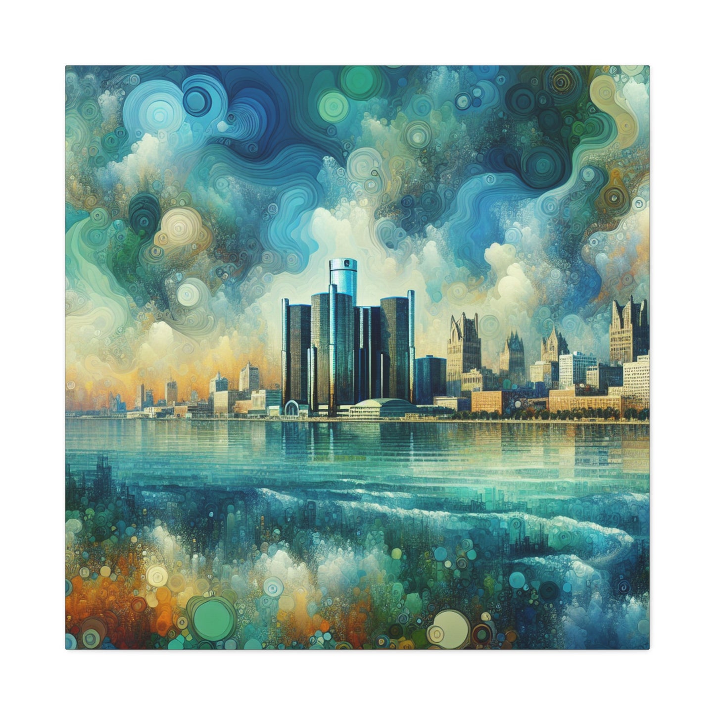 "Motor City Reverie" - Canvas