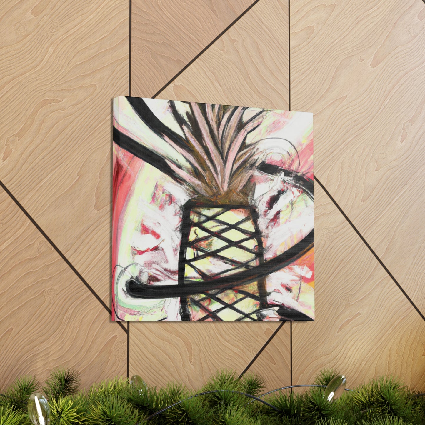 Pineapple Expressionistic Dream - Canvas