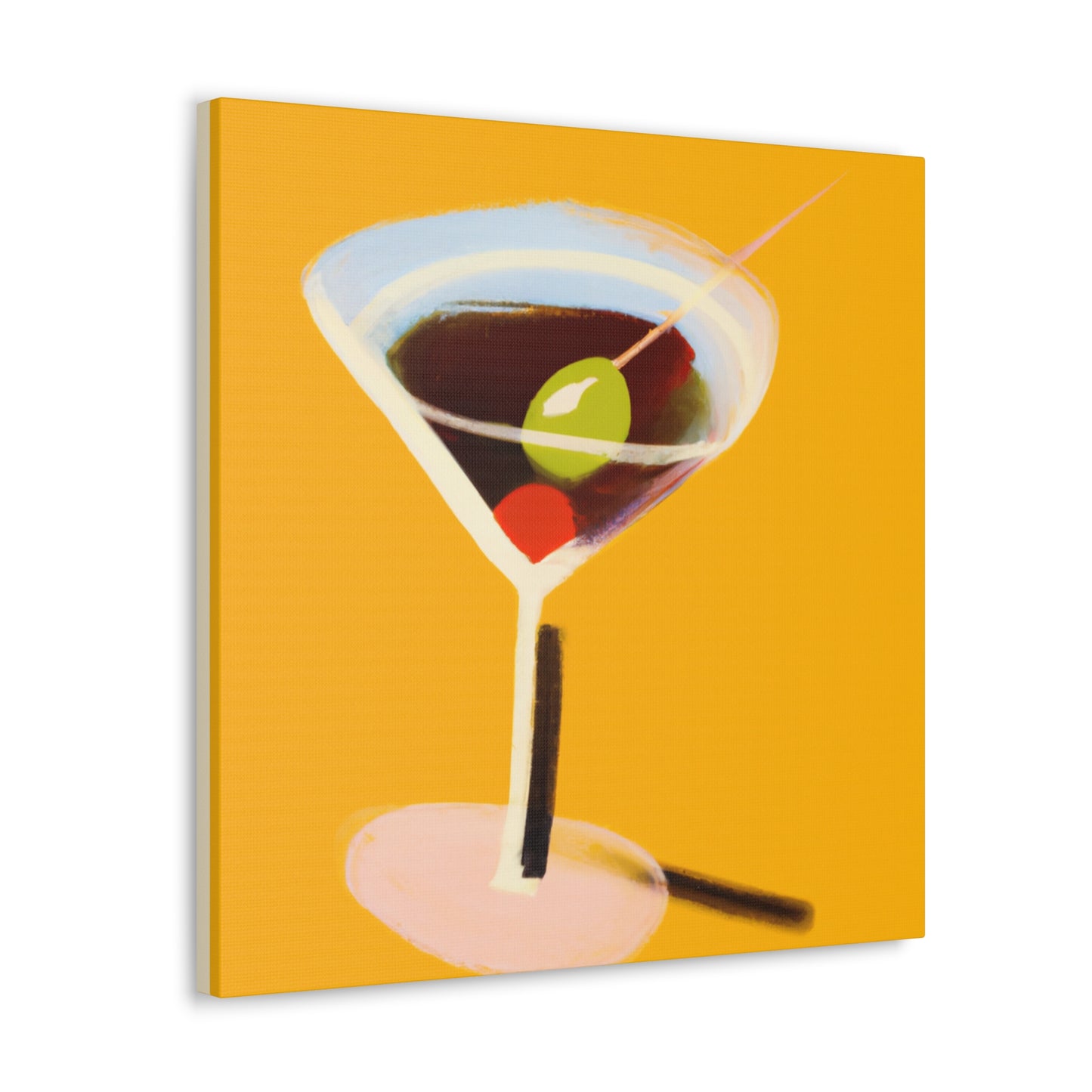 Martinis on a Canvas - Canvas