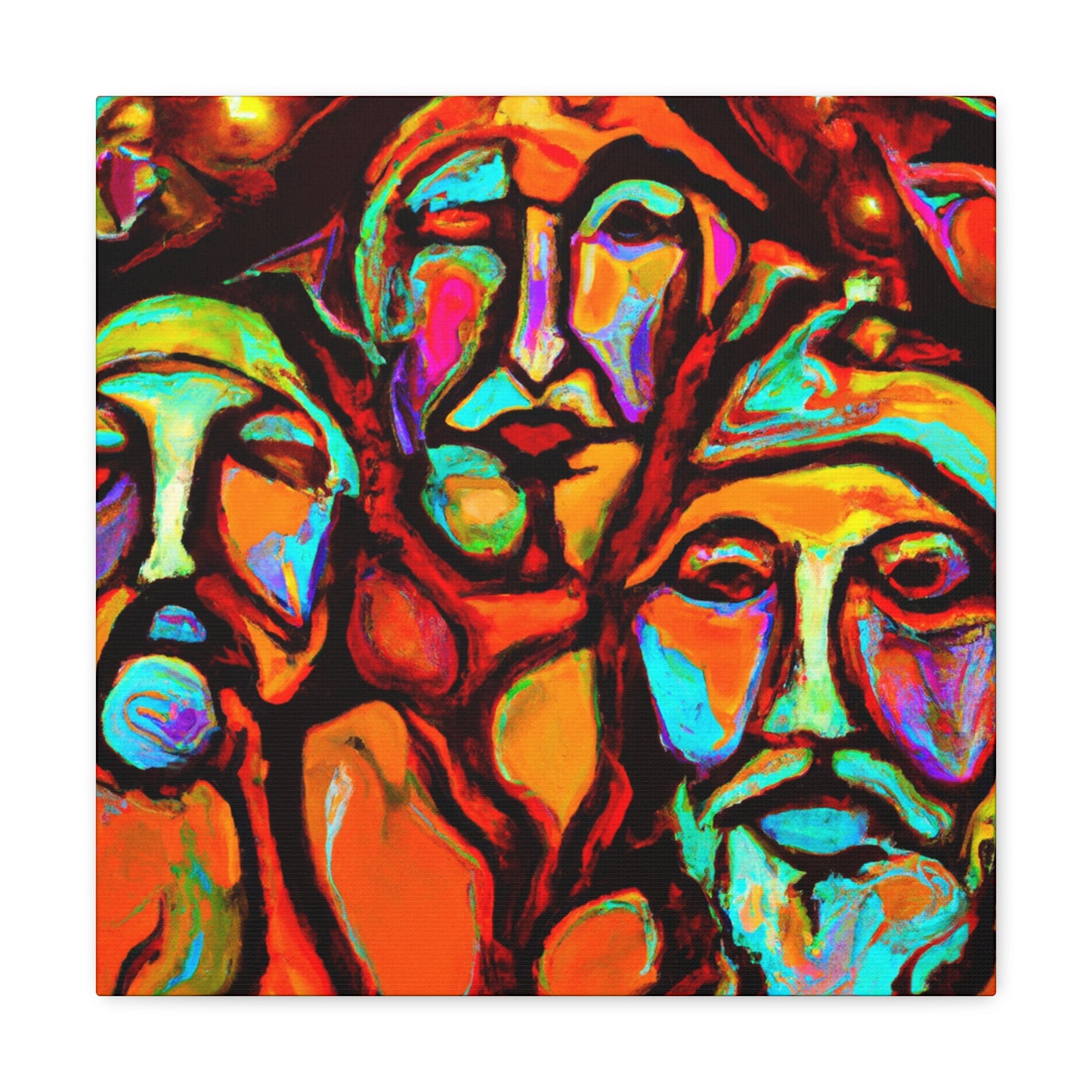 Wise Men's Journey Home - Canvas