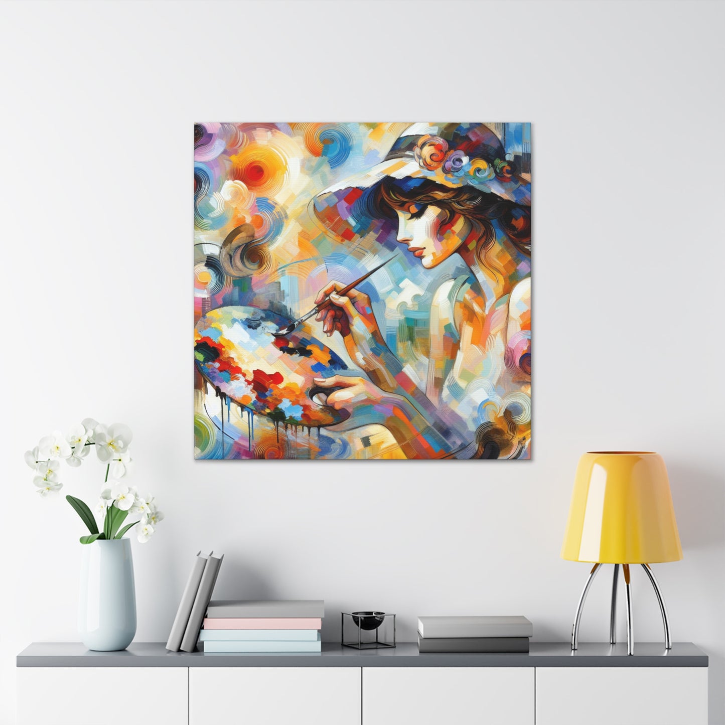 Ethereal Prism Serenade - Canvas