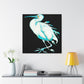 "Snowy Egret Splendor" - Canvas