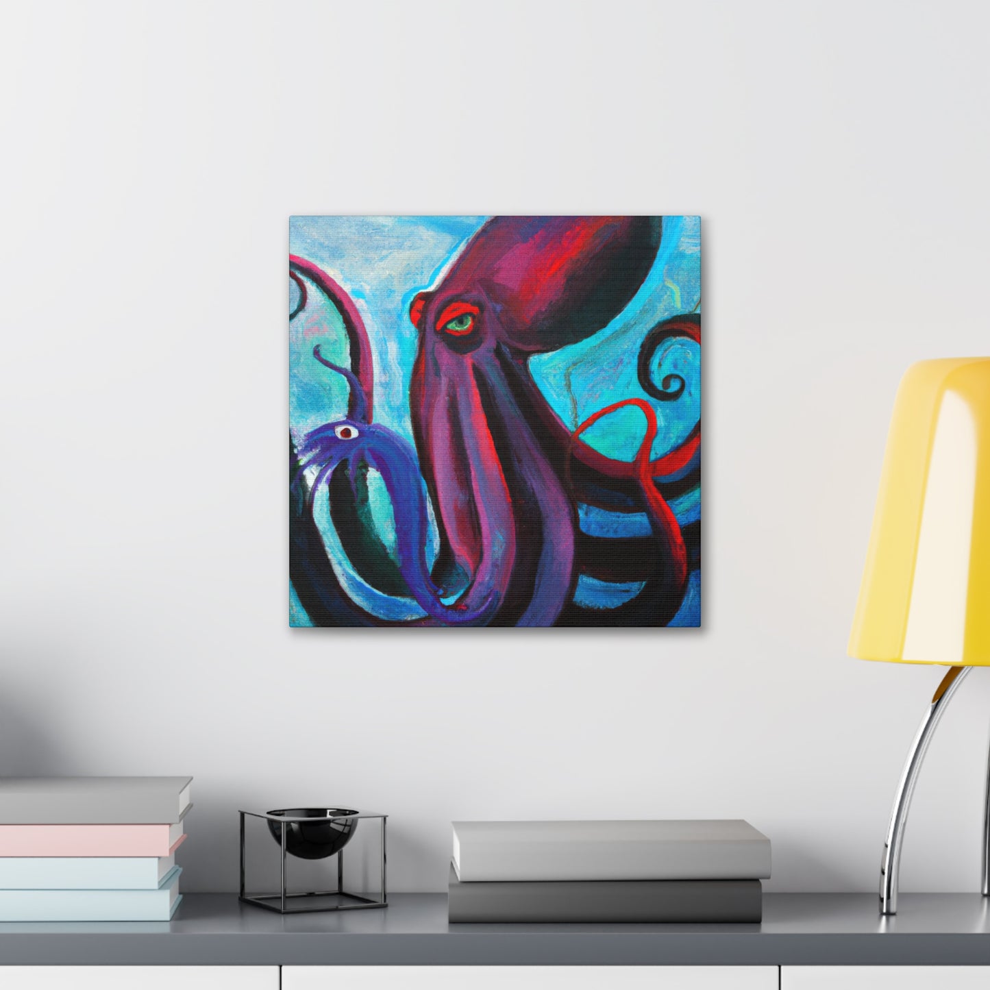 Octopus in Dreamsland - Canvas