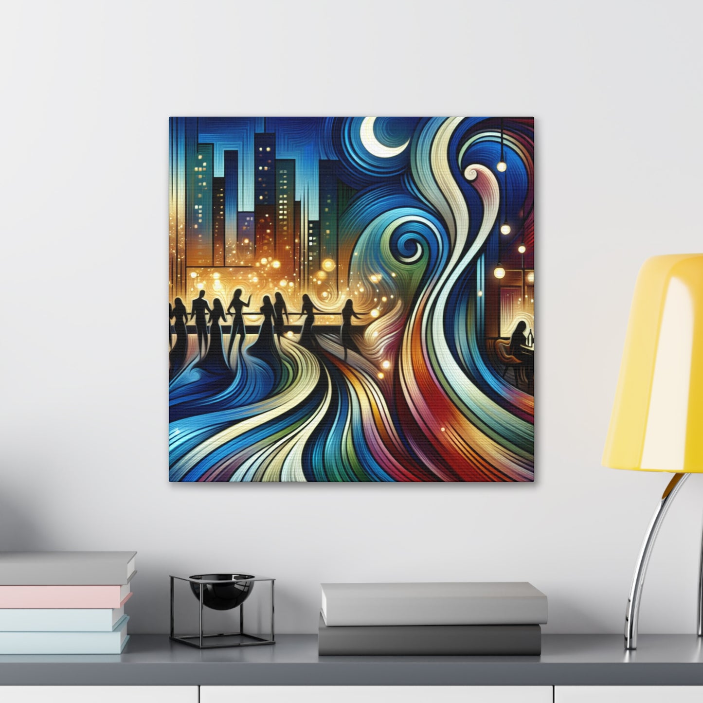 "Skyward Celebration Spectacle" - Canvas