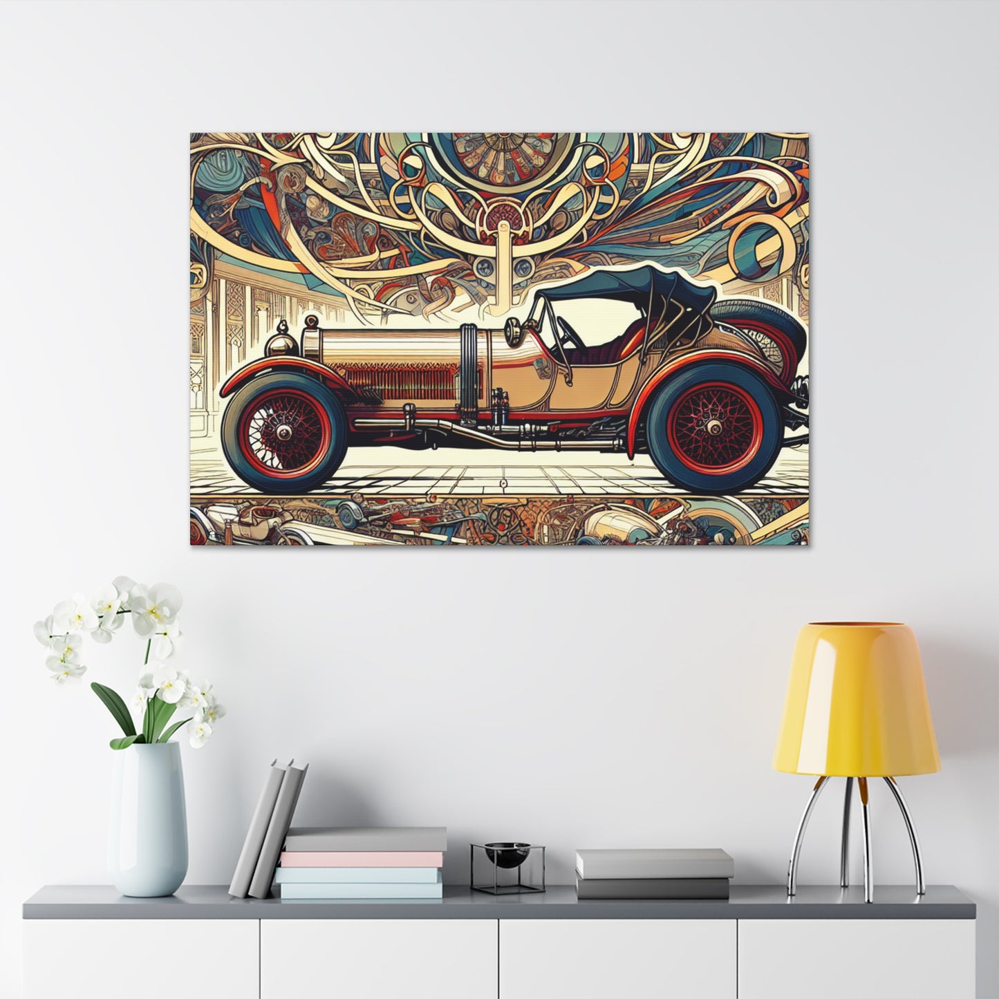 Whimsical Journey Unveiled - Canvas