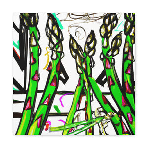 Asparagus Elegance Vision - Canvas