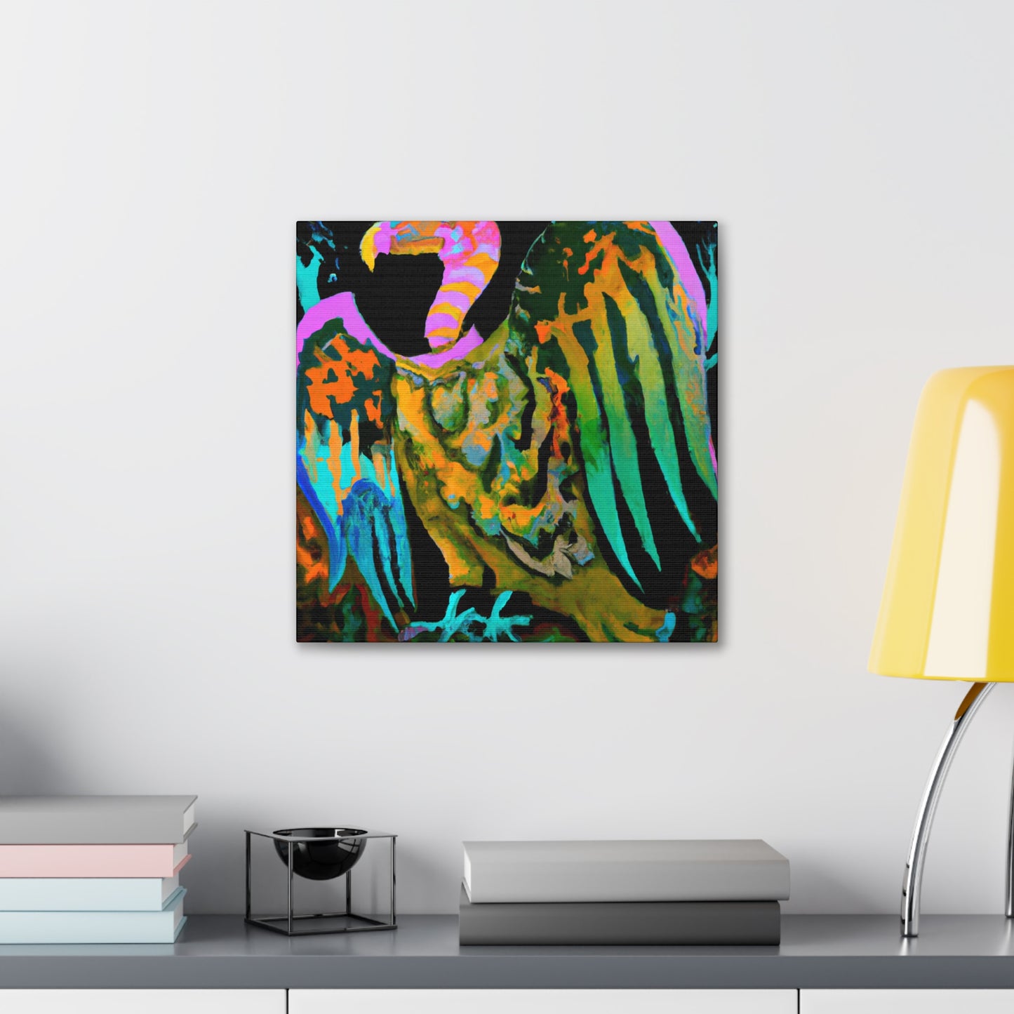 Vultures and Acanthus - Canvas