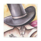 "Cowboy Hat Exuberance" - Canvas