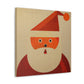 Santa in Art Deco - Canvas