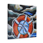 "Life Buoy Surrealism" - Canvas