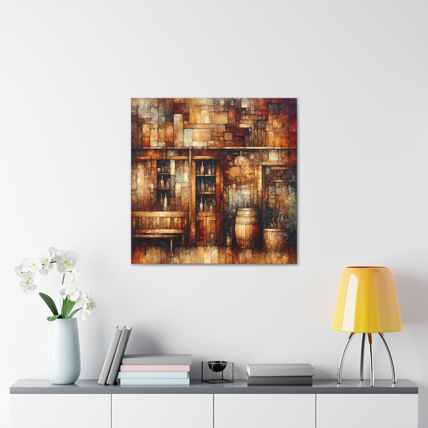 Whispering Jazz Tapestries - Canvas