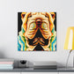 Shar Pei in Bloom - Canvas