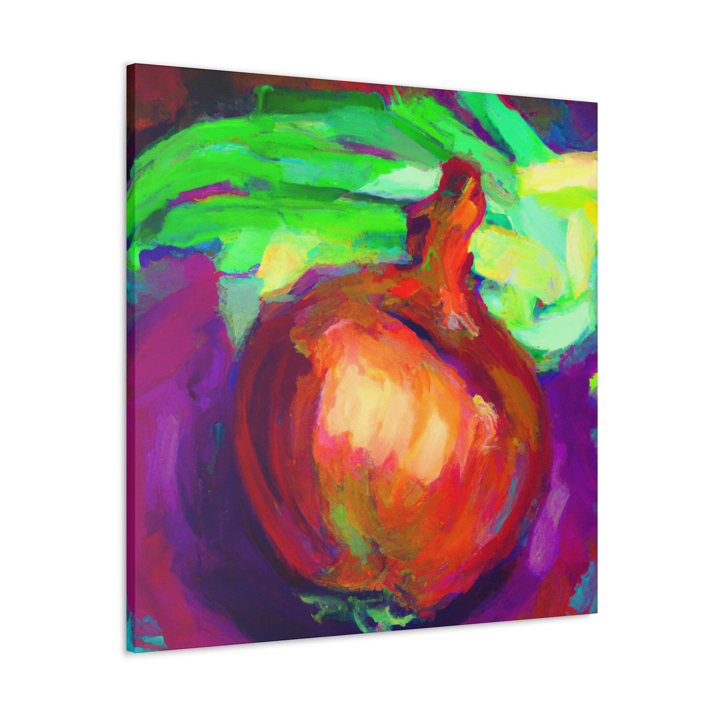 "Onion in Impressionism" - Canvas