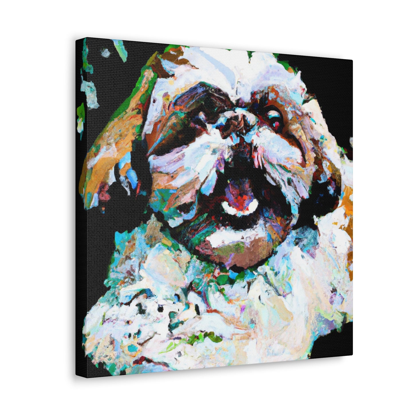 Shih Tzu Impressionism - Canvas